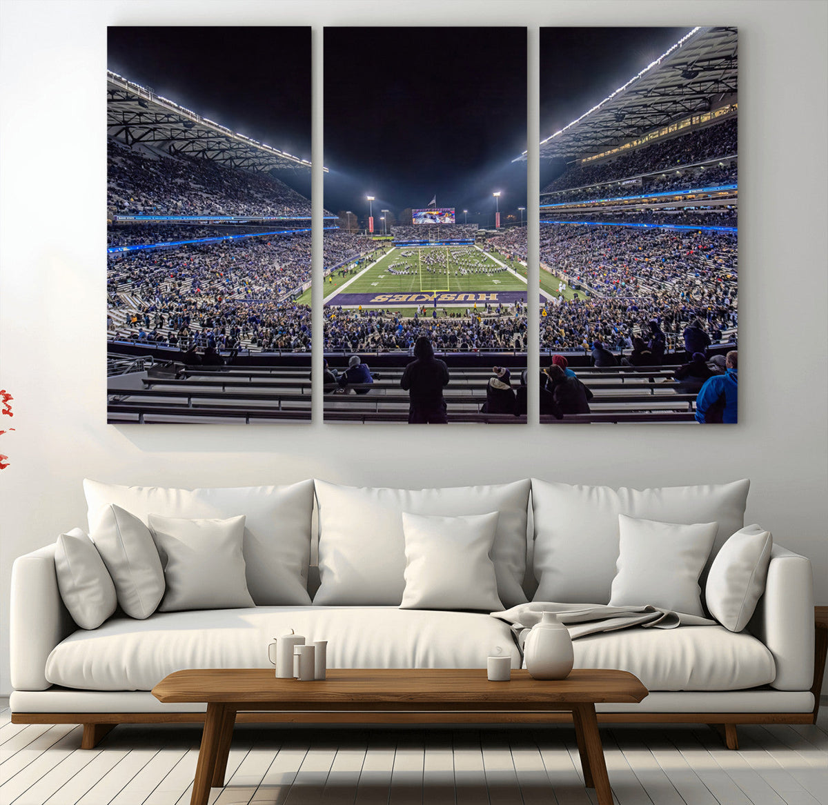 The University of Washington Huskies Football Team Print -