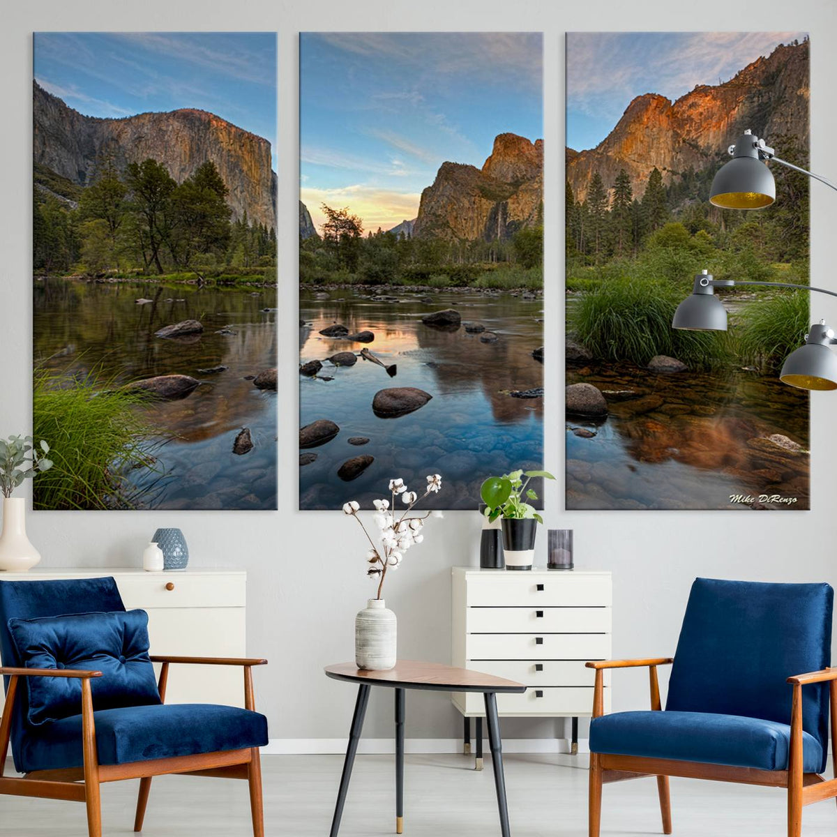 Yosemite Valley Wall Art Canvas Print – Framed El Capitan