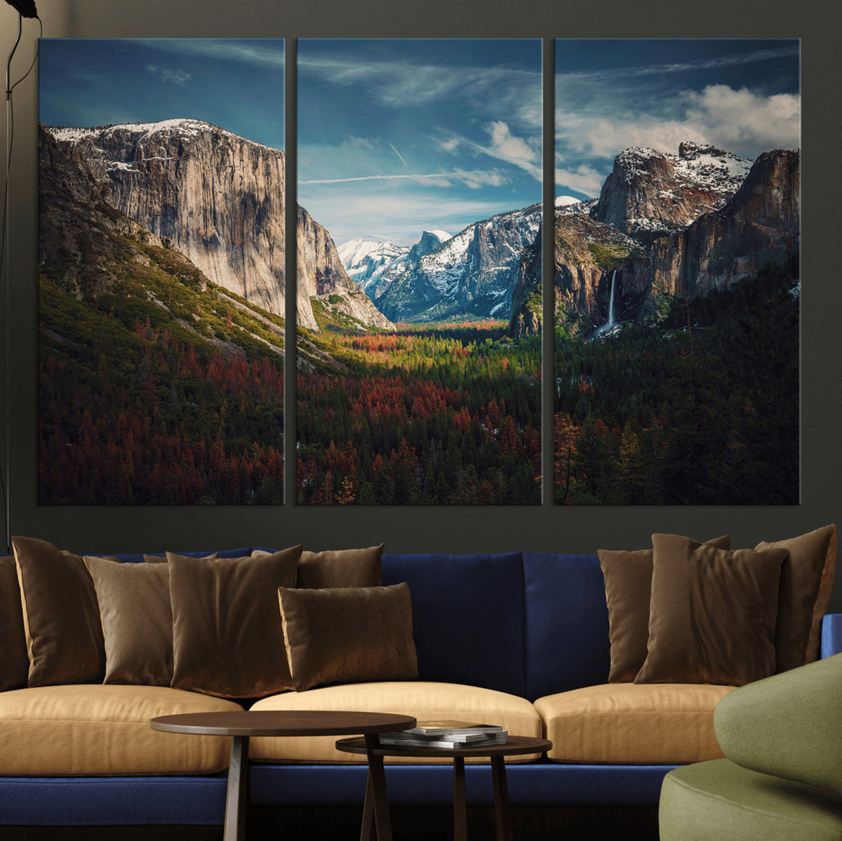 Yosemite National Park Wall Art Canvas Print – Framed