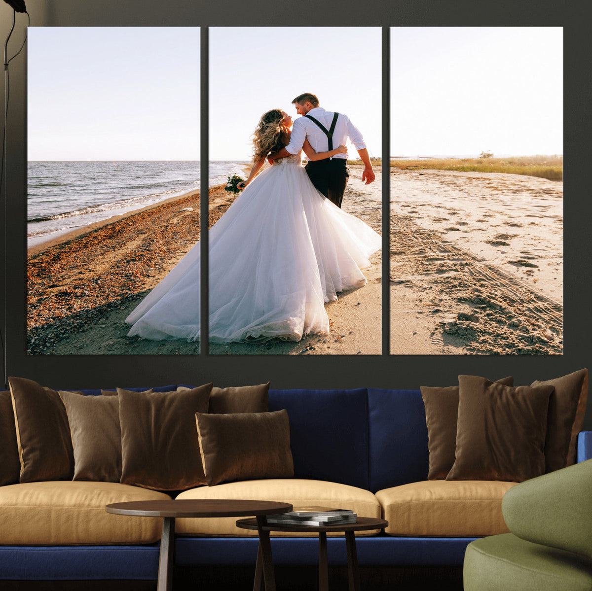 Framed Custom Canvas Print - Personalized Wall Art for Home