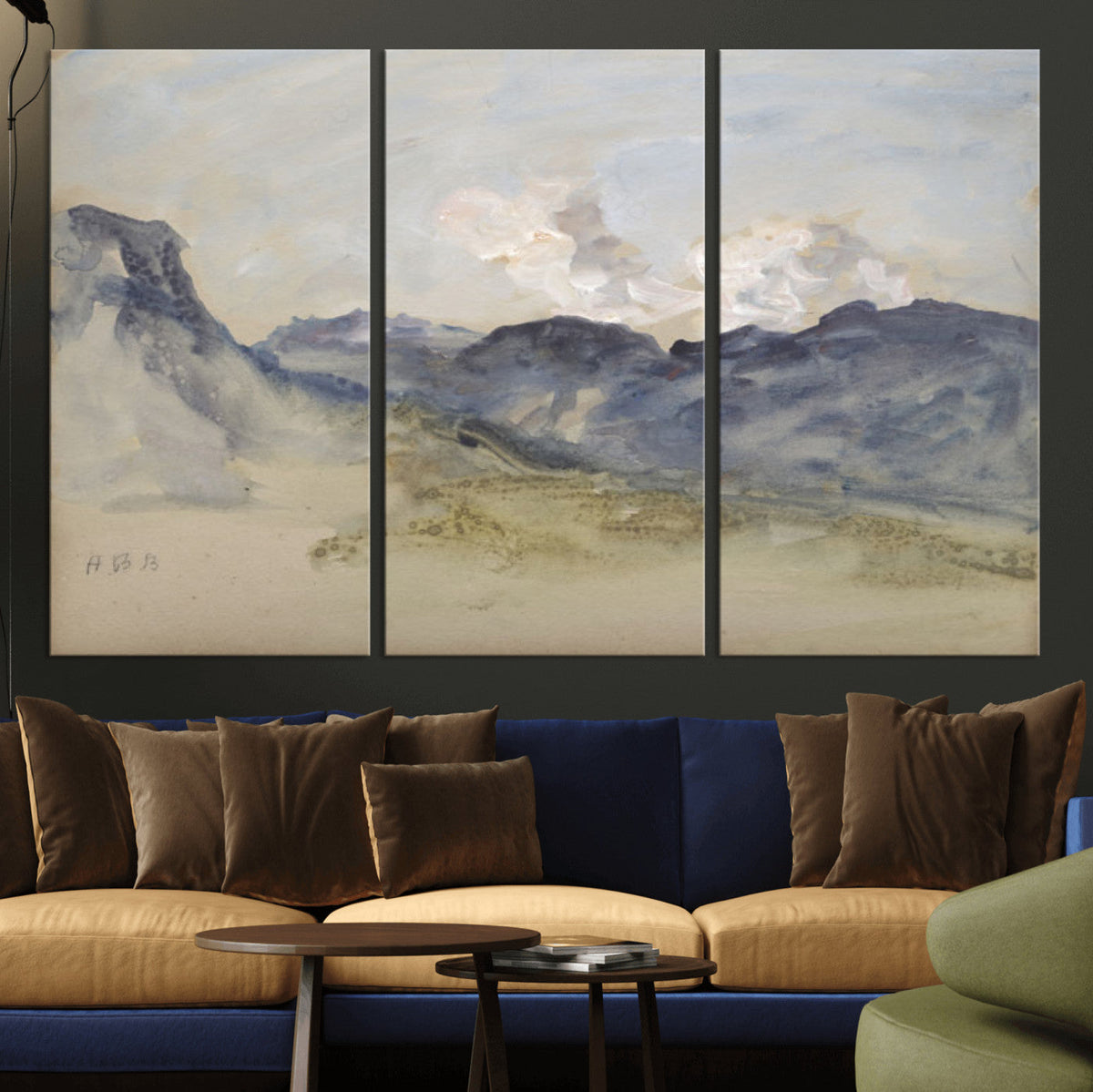 Alps Hercules Brabazon Brabazon Abstract Wall Art Canvas