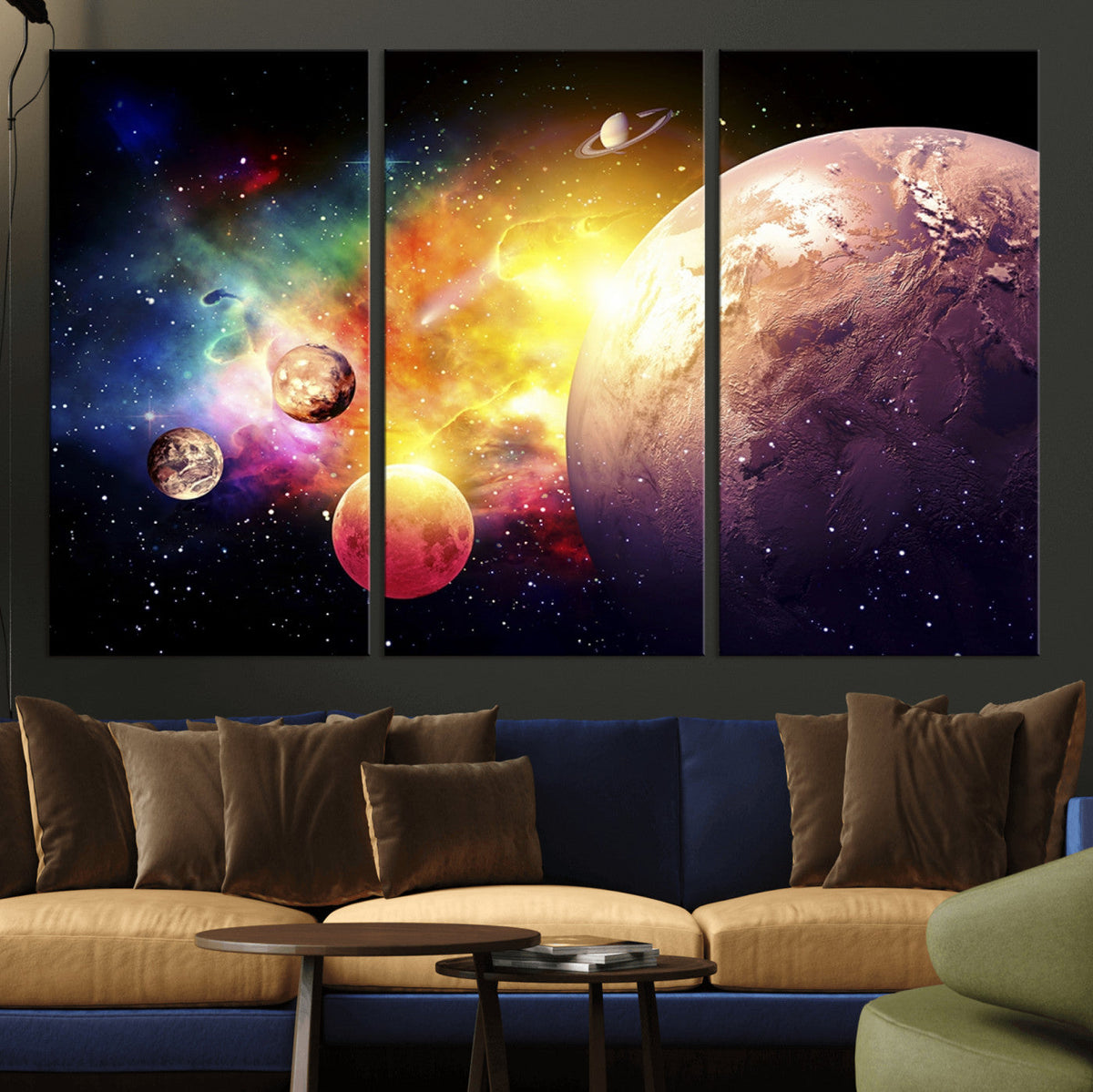 Space and Galaxy Canvas Print