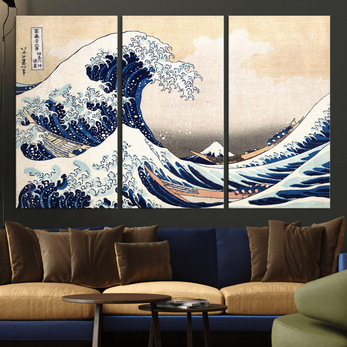 Hokusai: The Breaking Wave off Kanagawa Canvas Print