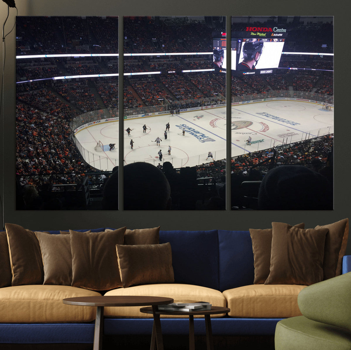 Honda Center California Anaheim Ducks Hockey Stadium Wall