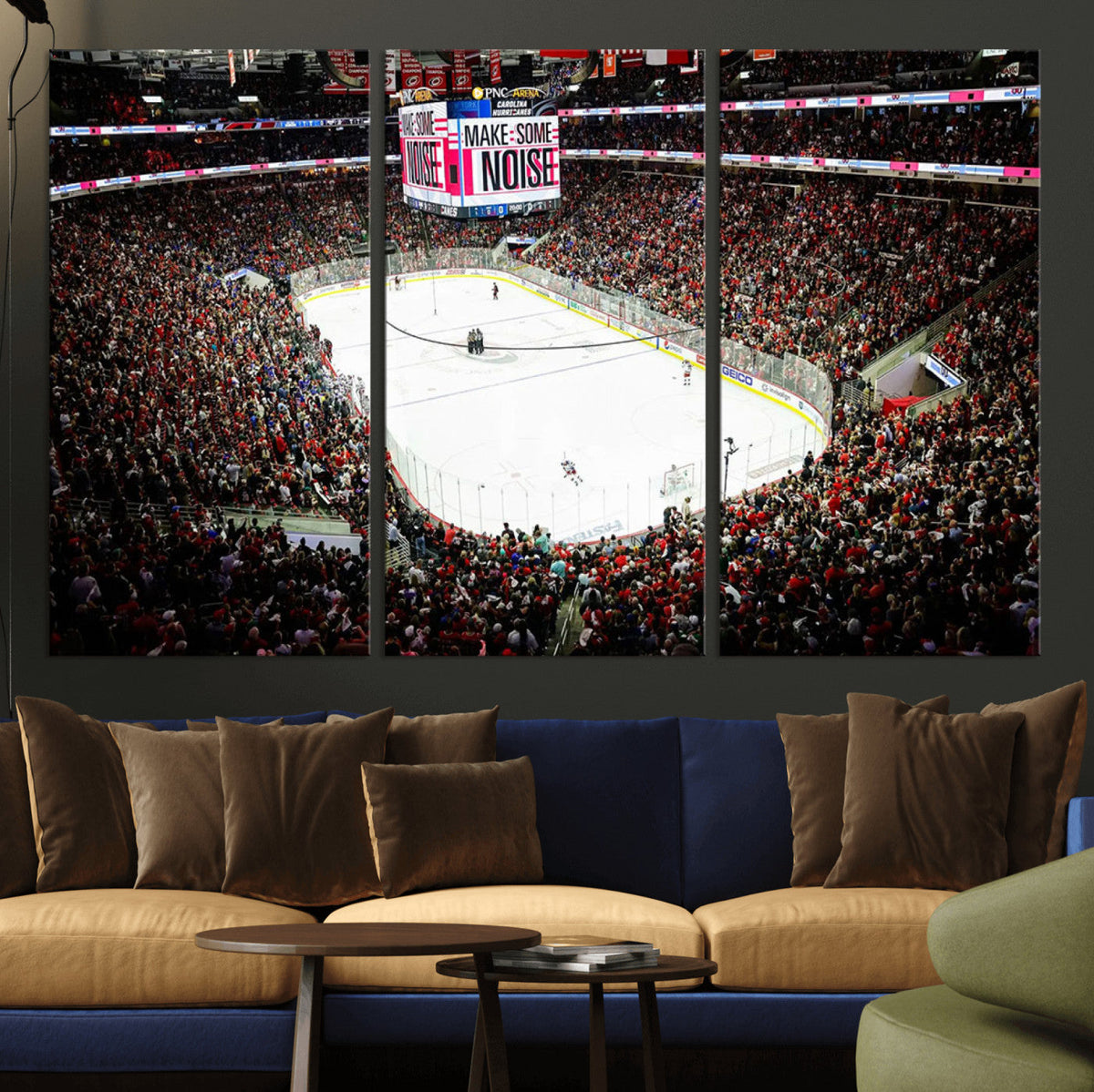PNC Arena Raleigh North Carolina Hurricanes Hockey Stadium
