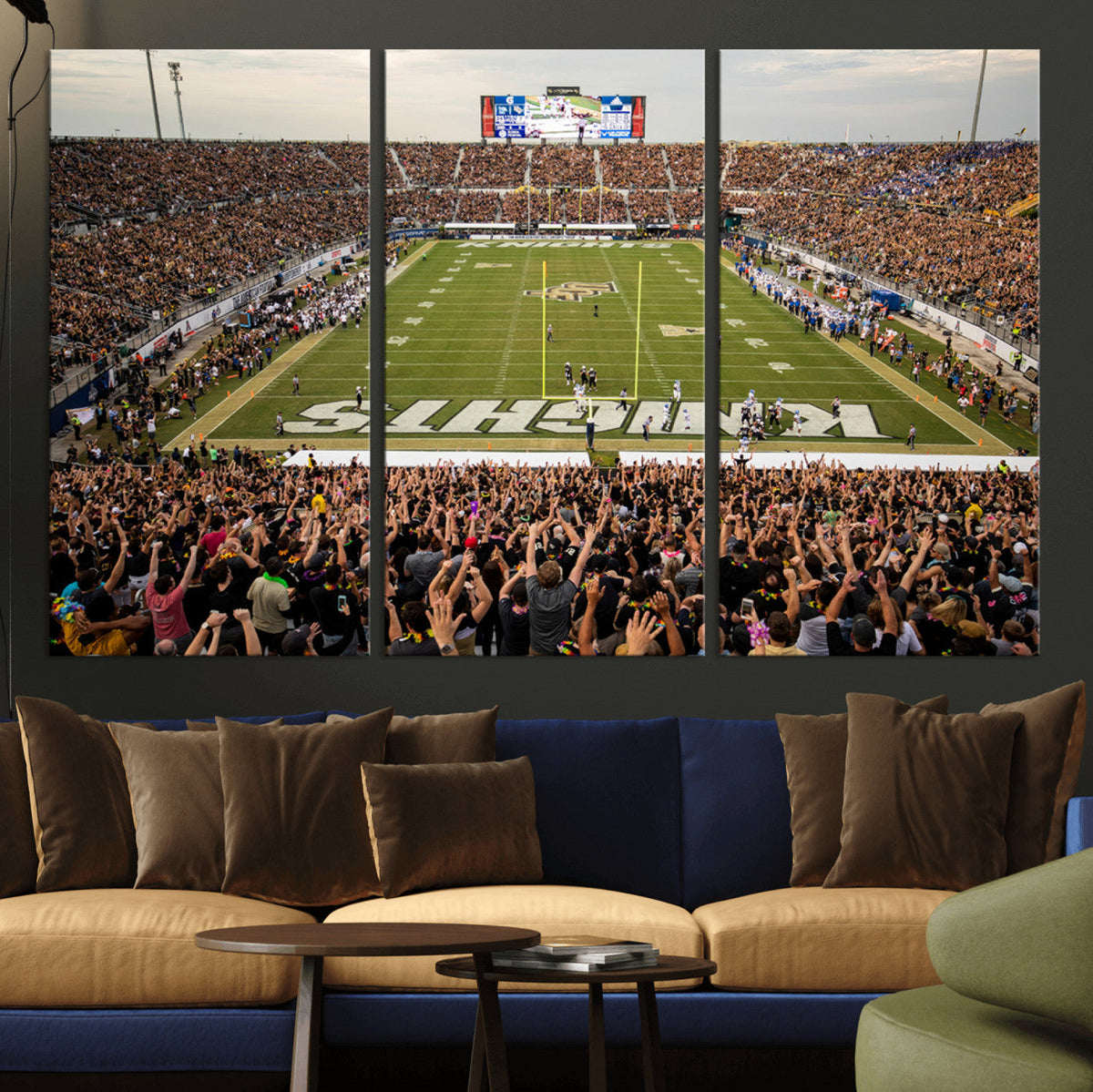 UCF Knights Football Team Print - Orlando FBC Mortgage