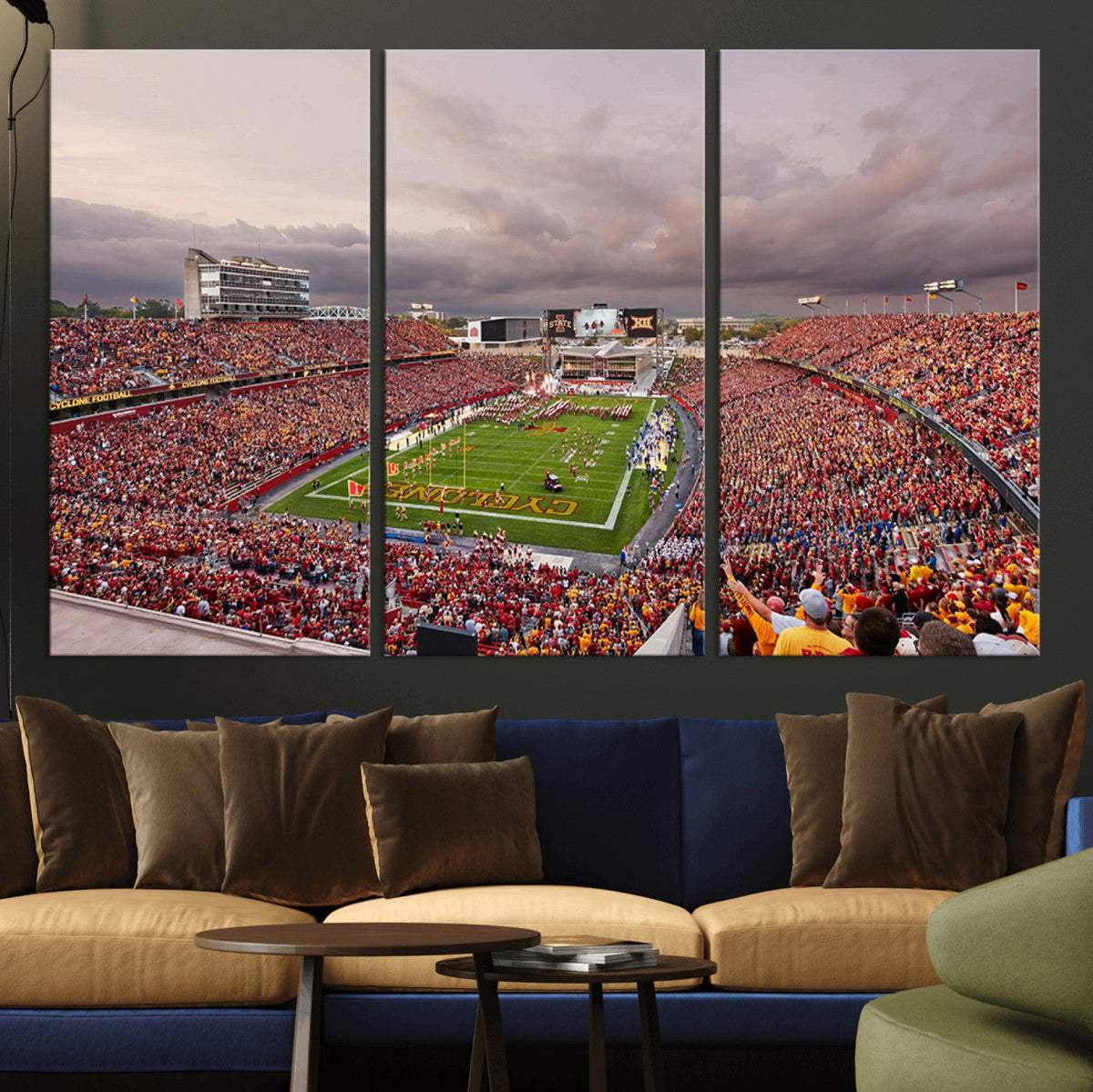 Iowa State University Cyclones Football Team Print - Ames
