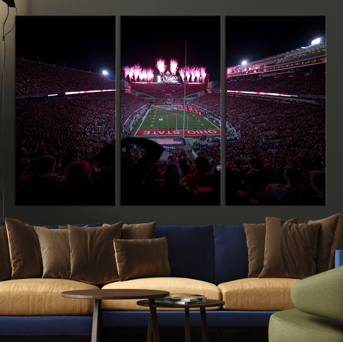 Ohio State University Buckeyes Football Team Print -
