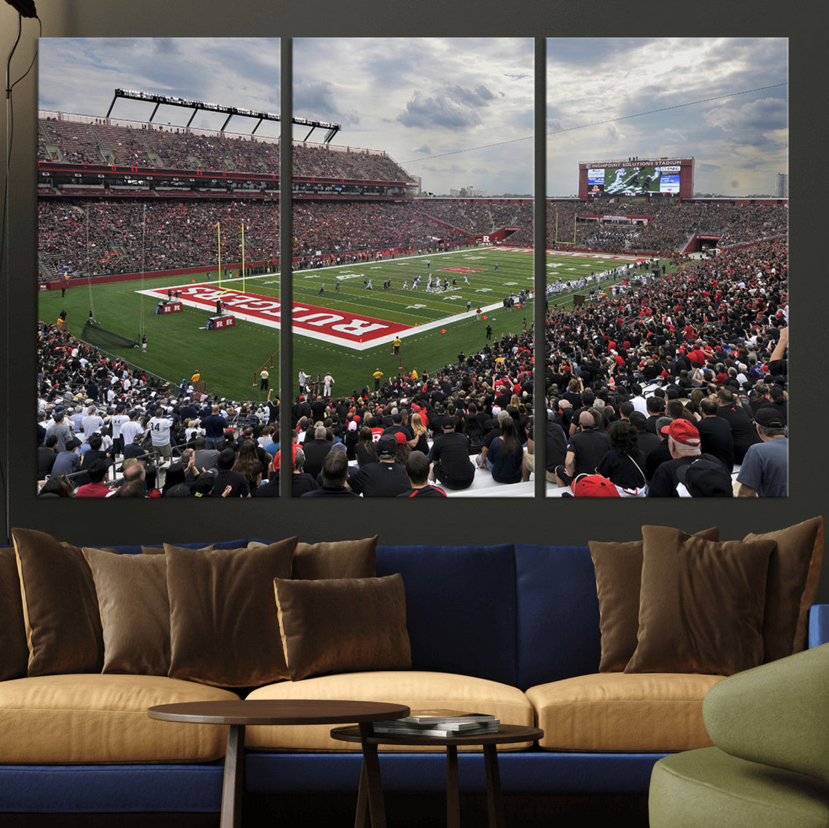 Rutgers Scarlet Knights Football Team Print - SHI Stadium,