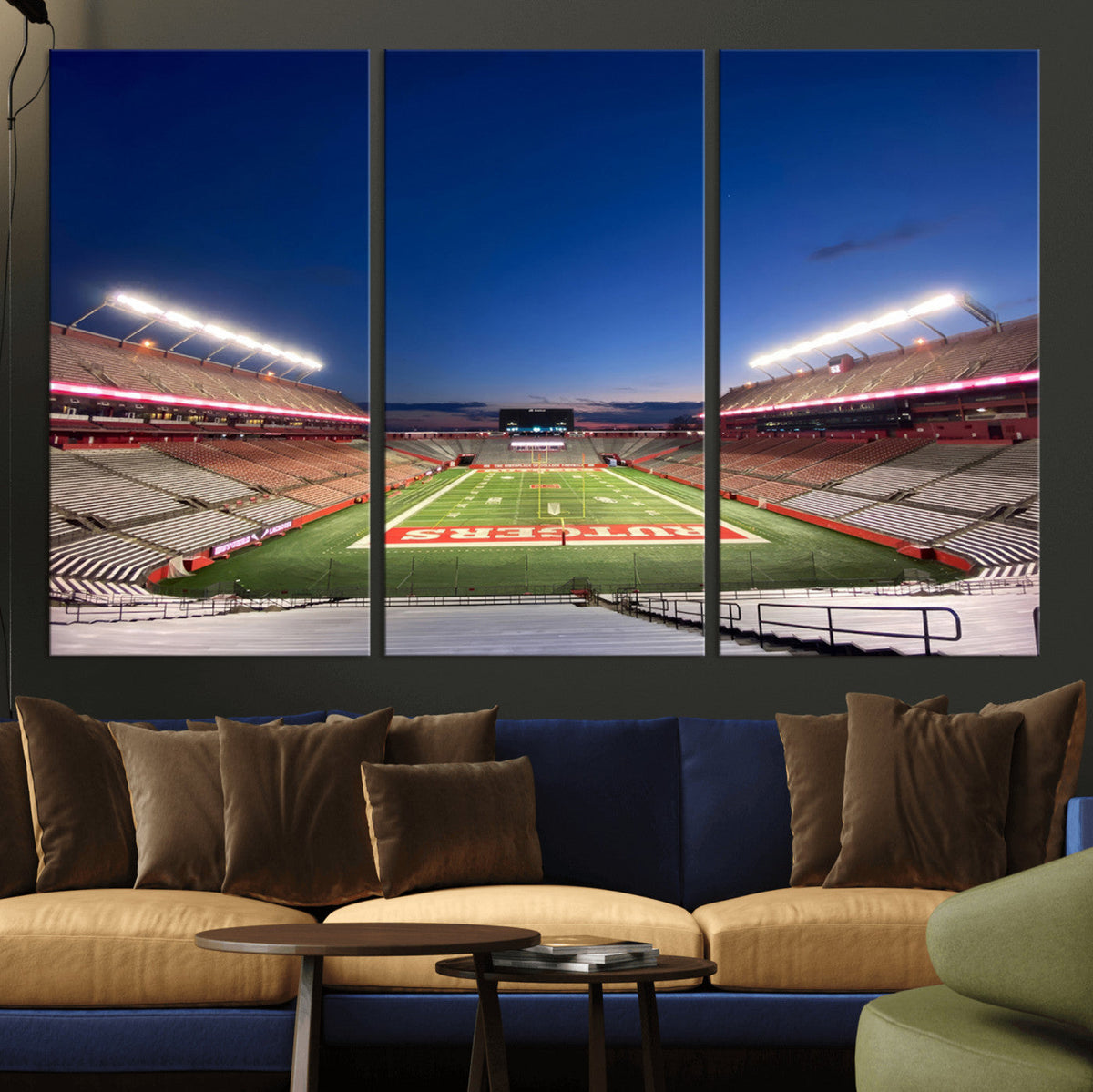 Rutgers Scarlet Knights Football Team Print - Piscataway SHI