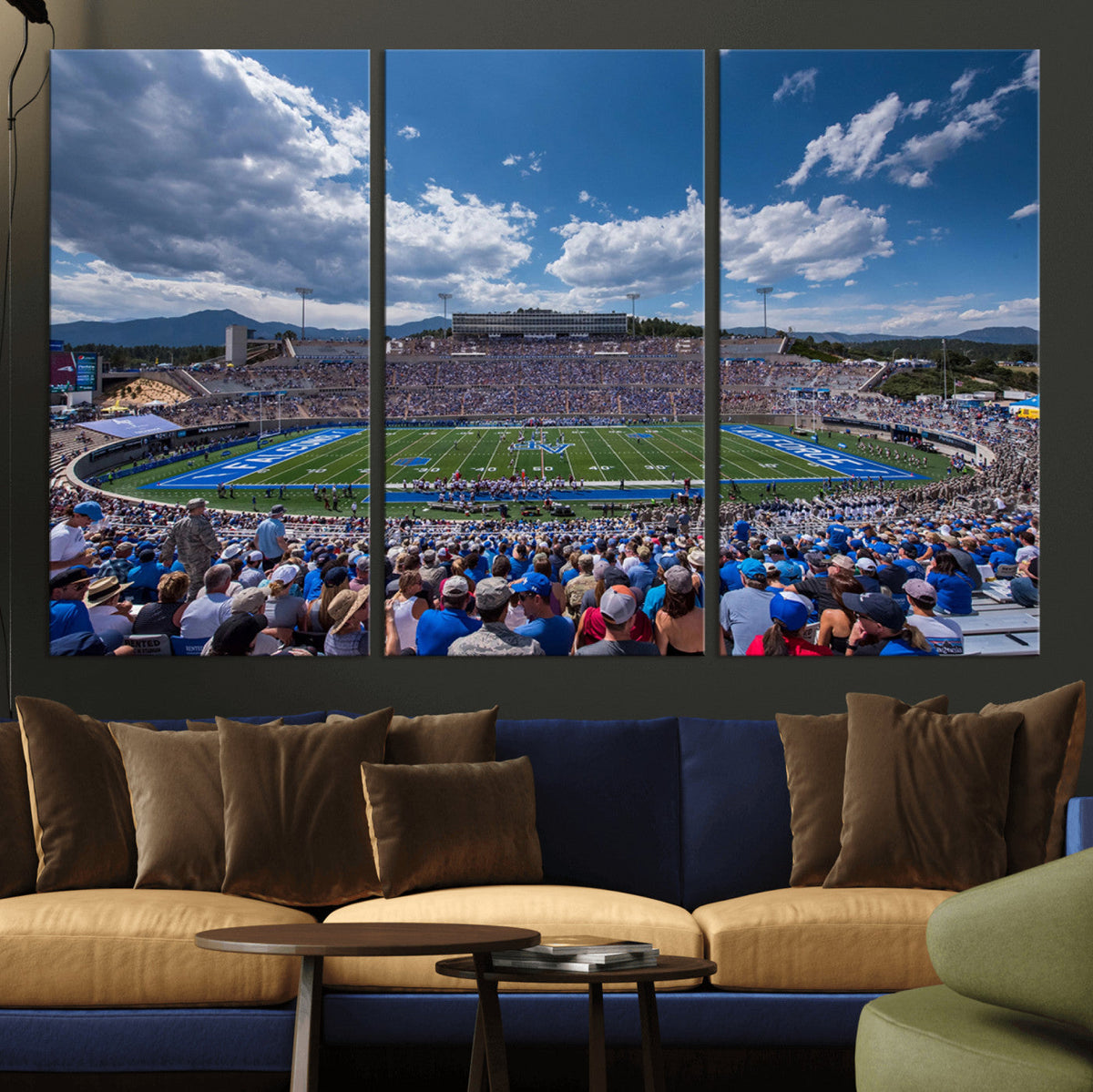Air Force Falcons Football Team Print - Colorado Springs