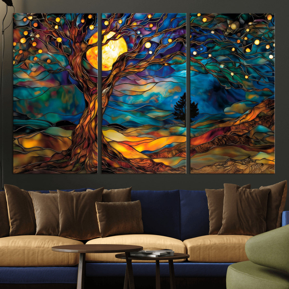 Tree of Life Wall Art - Yggdrasil Tree of Life Canvas Print