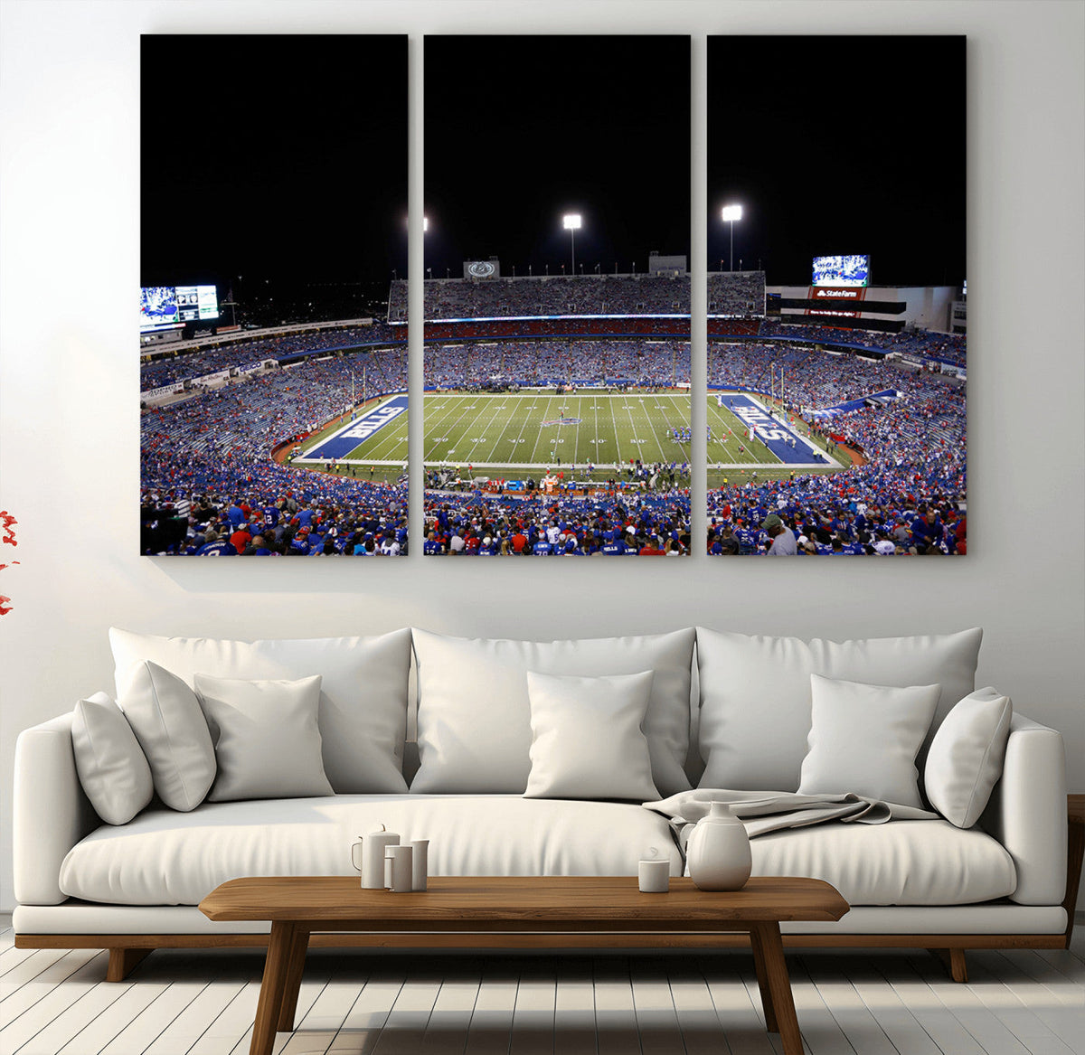Buffalo Bills Wall Art - Buffalo Bills Stadium Canvas Print,