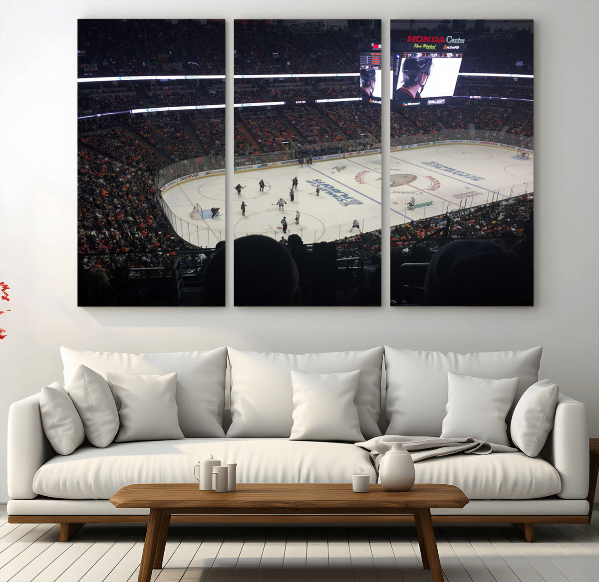 Honda Center California Anaheim Ducks Hockey Stadium Wall