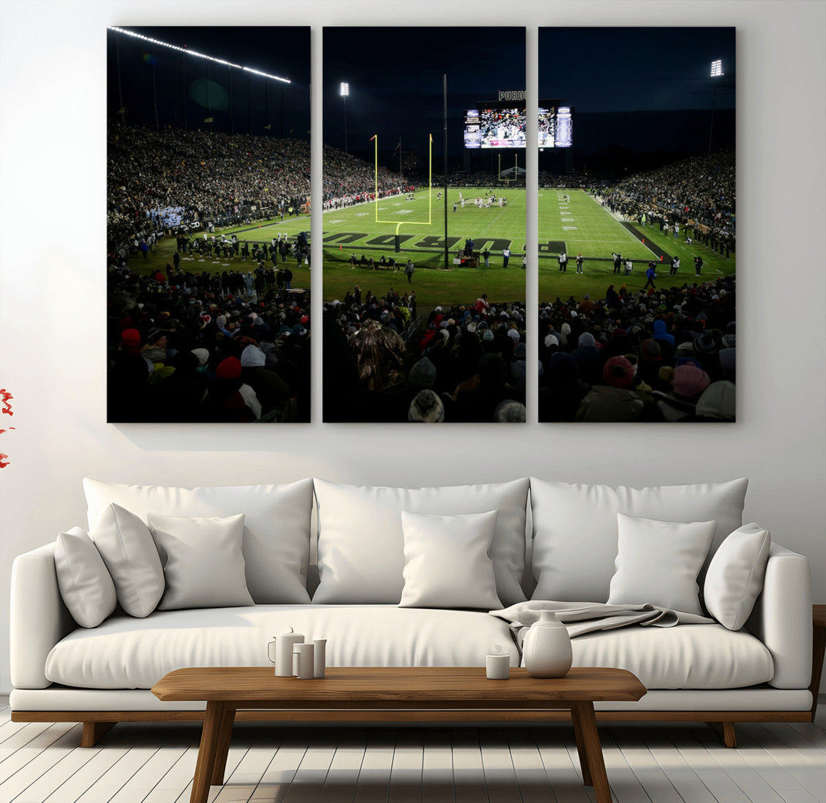 Purdue Boilermakers Football Team Print - West Lafayette