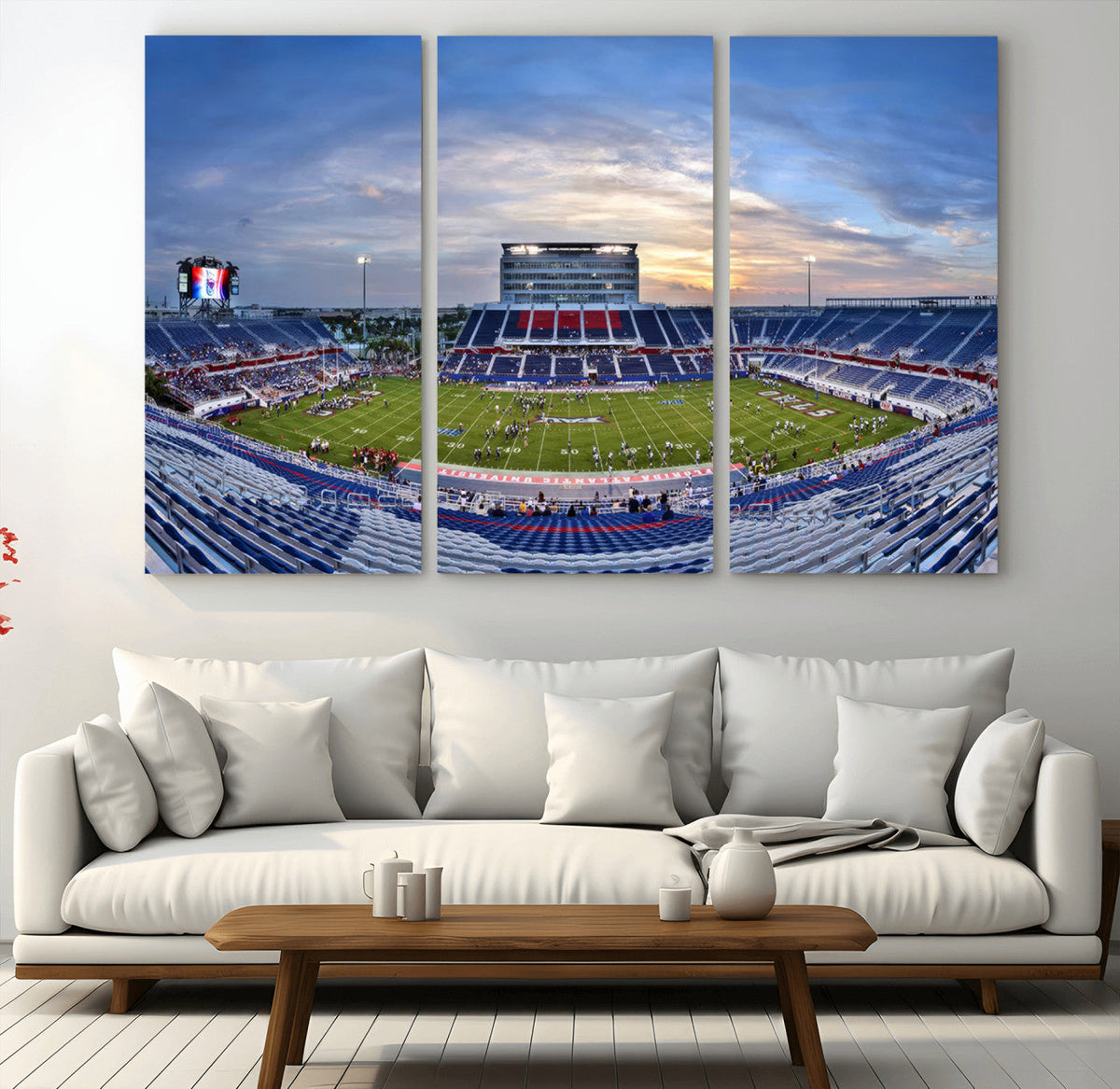 Florida Atlantic University Owls Football Team Print - Boca