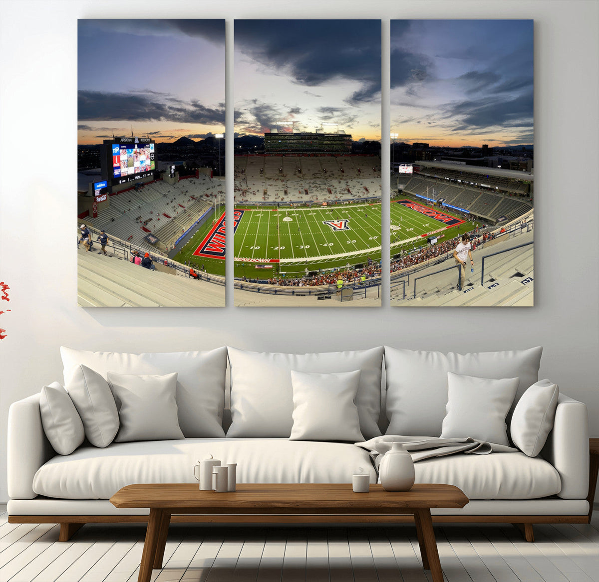Arizona Wildcats Football Team Print - Tucson Arizona