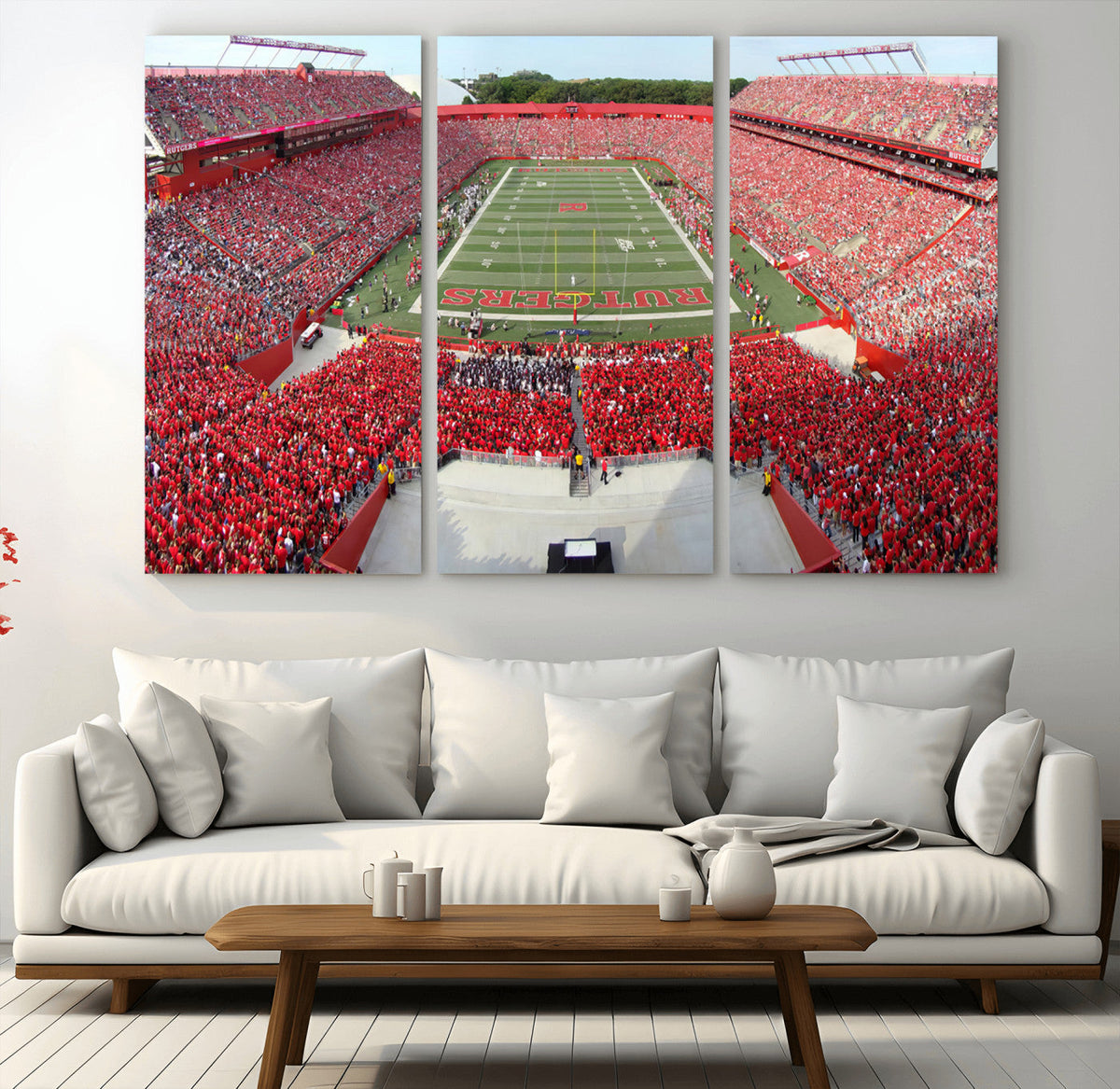 Rutgers Scarlet Knights Football Team Print - Piscataway SHI