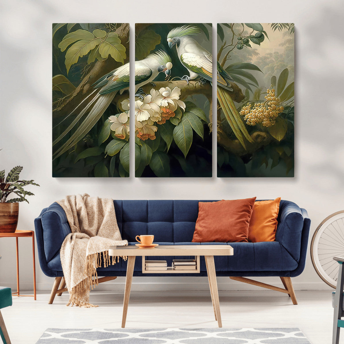 Tropical Paradise Print Wall Art Stunning Artwork of a