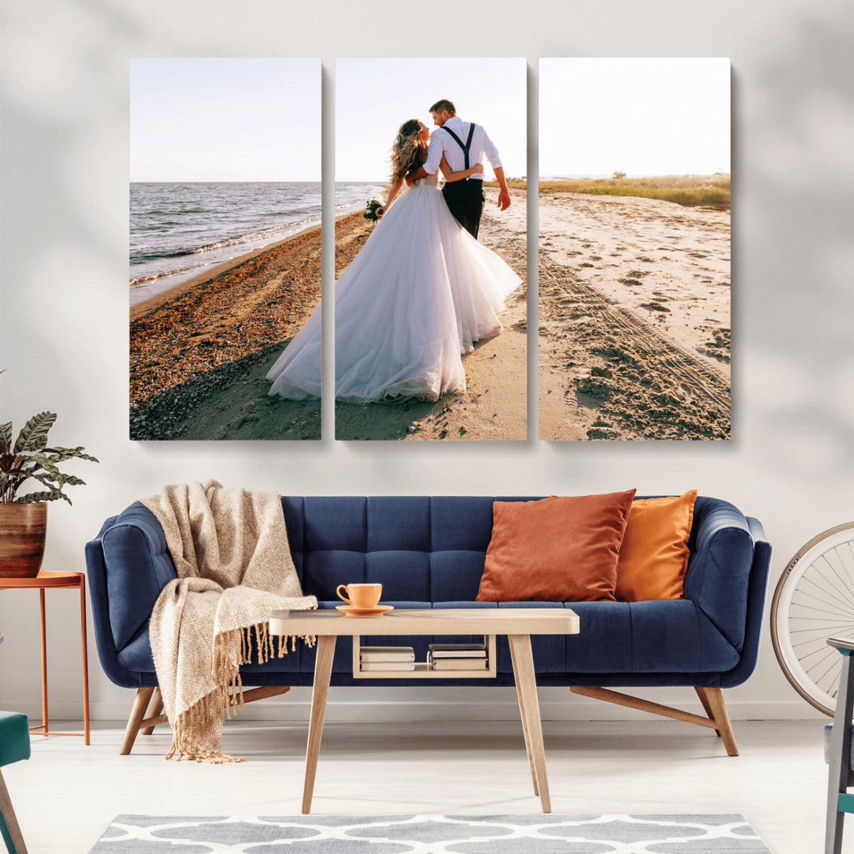 Personalized Custom Photo Wall Art Canvas Print, Unique