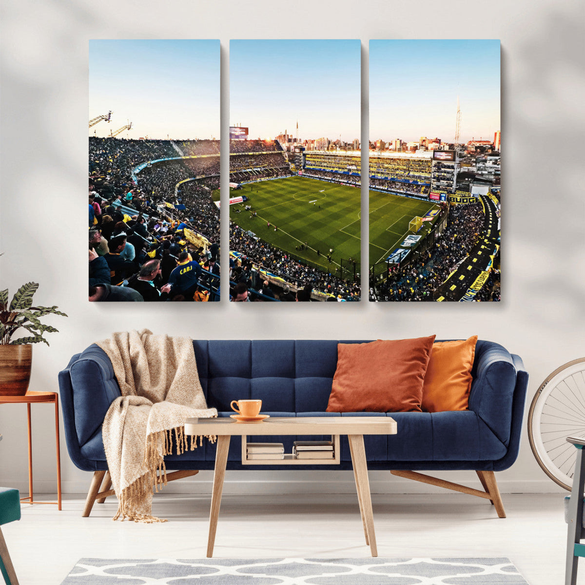 Boca Juniors Soccer Team Print - Buenos Aires Bombonera