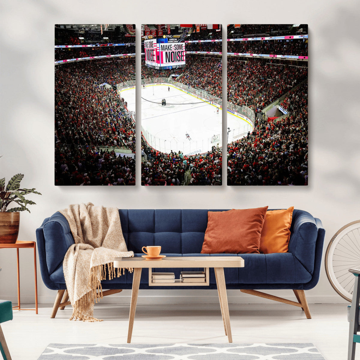 PNC Arena Raleigh North Carolina Hurricanes Hockey Stadium