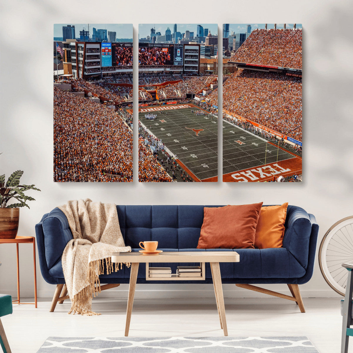 University of Texas Longhorns Football Team Print - Austin