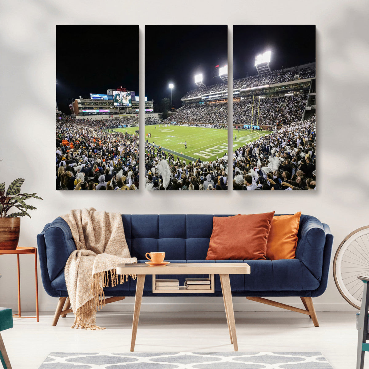 Georgia Tech Yellow Jackets Football Team Print - Atlanta