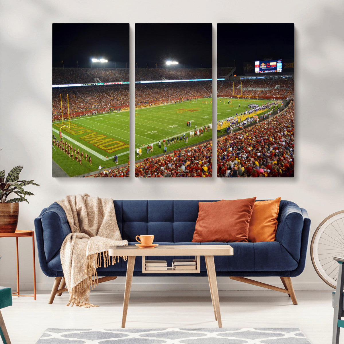 Iowa State University Cyclones Football Team Print - Ames