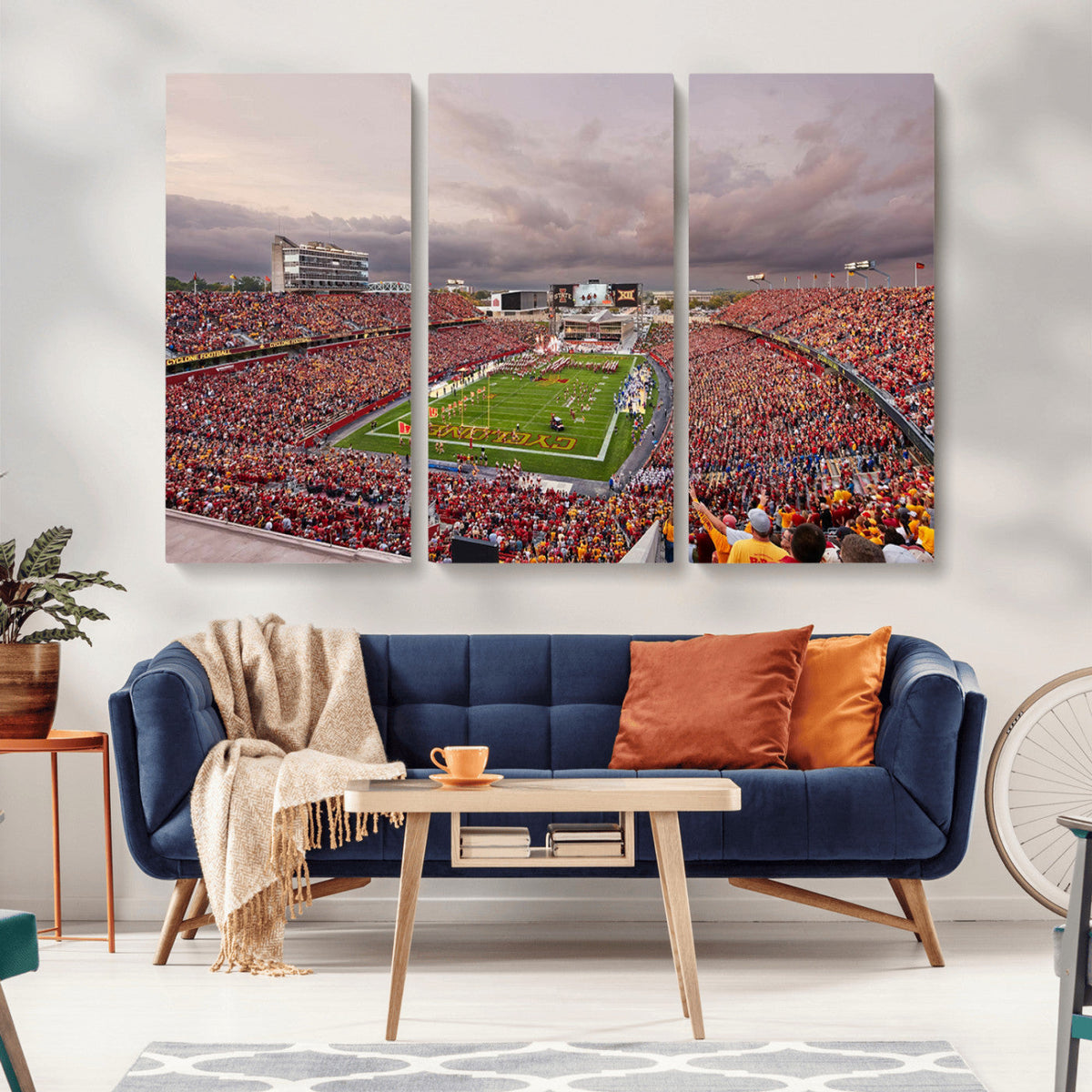 Iowa State University Cyclones Football Team Print - Ames