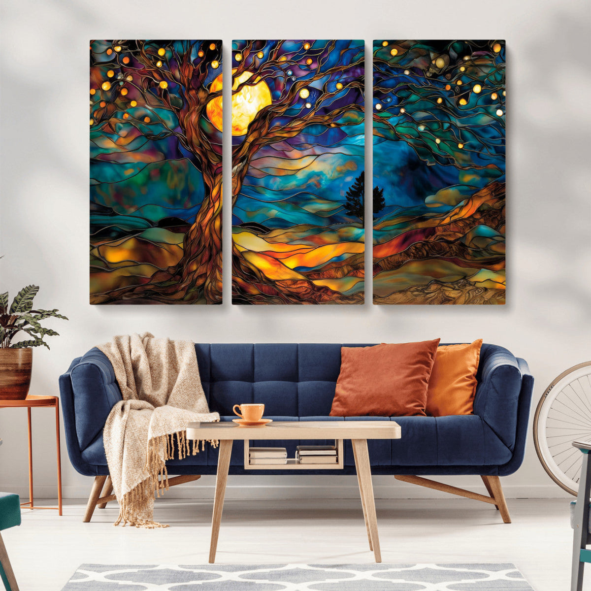 Tree of Life Wall Art - Yggdrasil Tree of Life Canvas Print