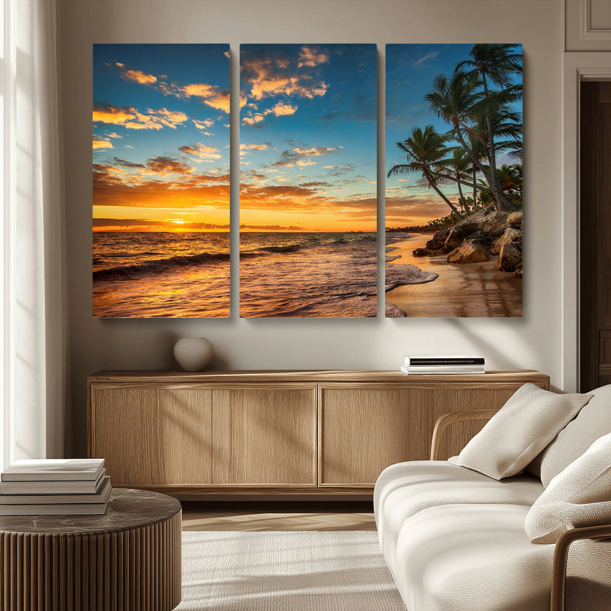 Sunset Wall Art Canvas Print