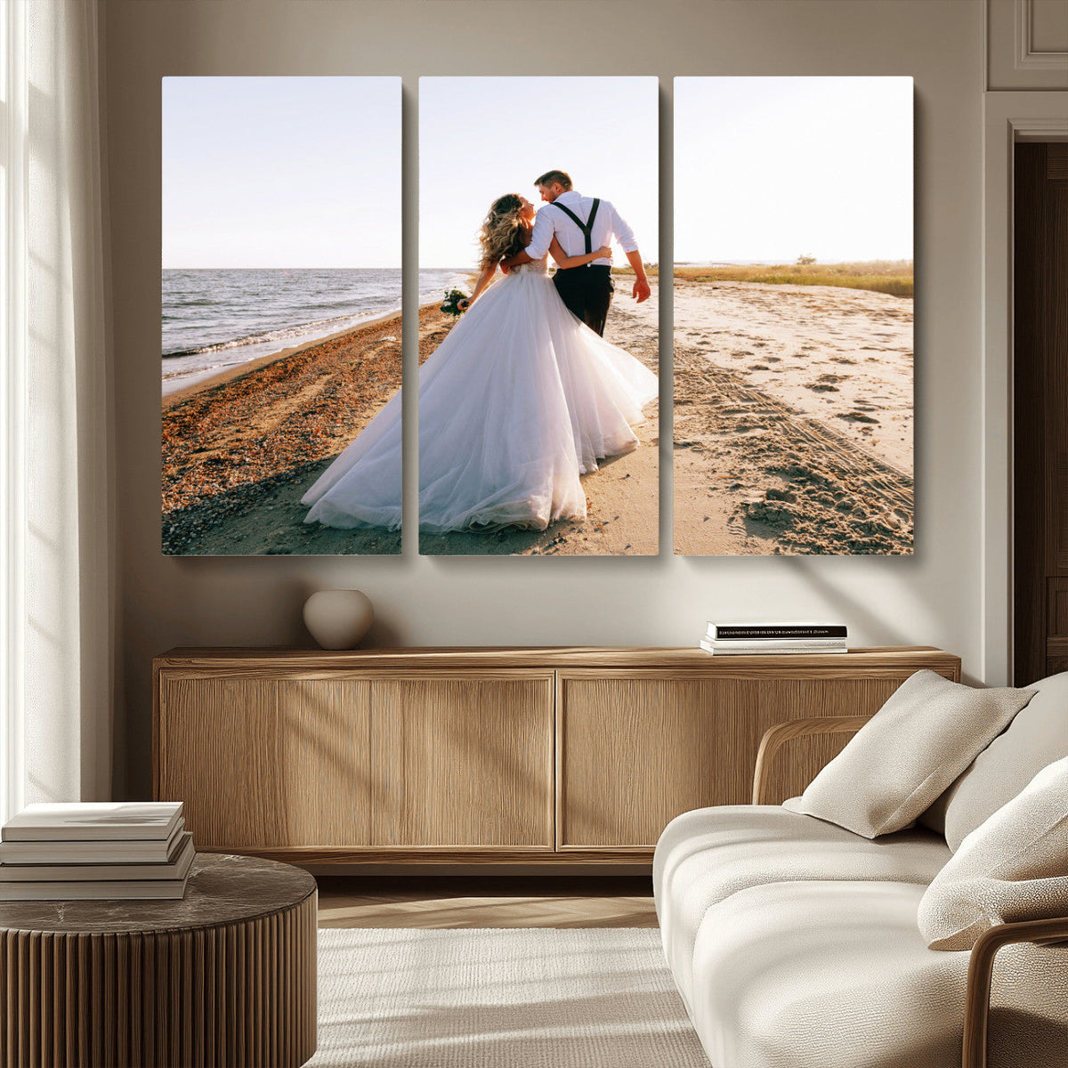 Framed Custom Canvas Print - Personalized Wall Art for Home