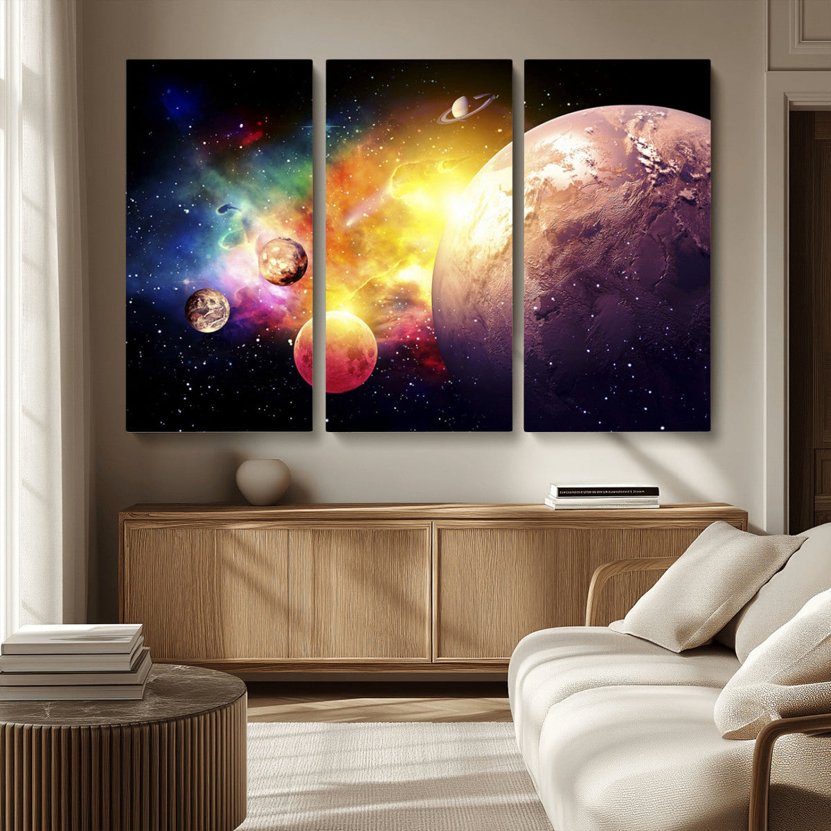 Space and Galaxy Canvas Print