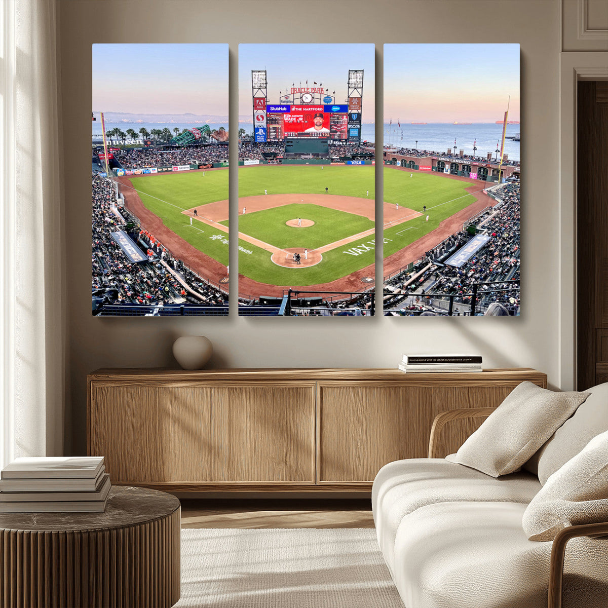 San Francisco Giants Baseball Team Print - Oracle Park