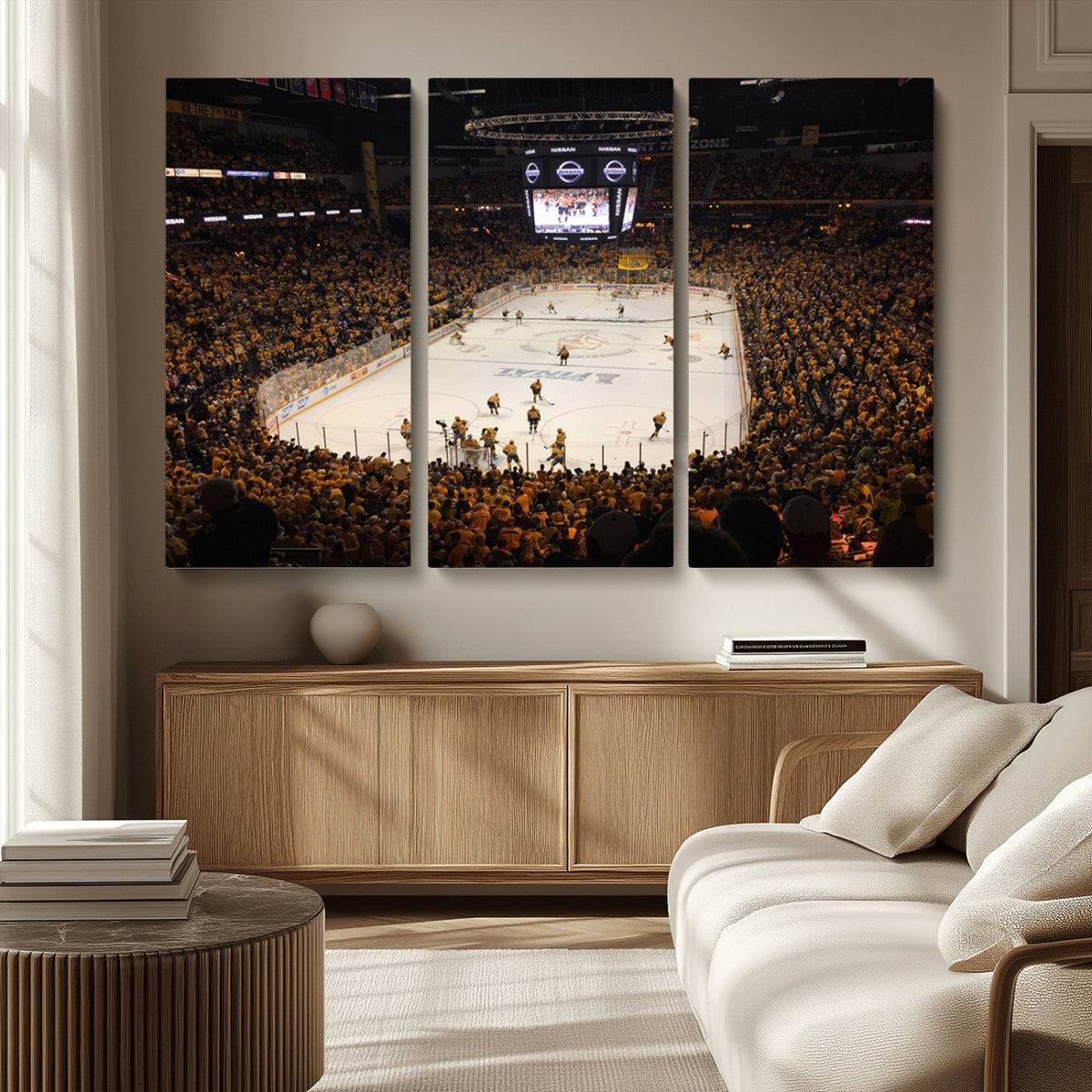 Bridgestone Arena - Nashville Predators Hockey Team Print -