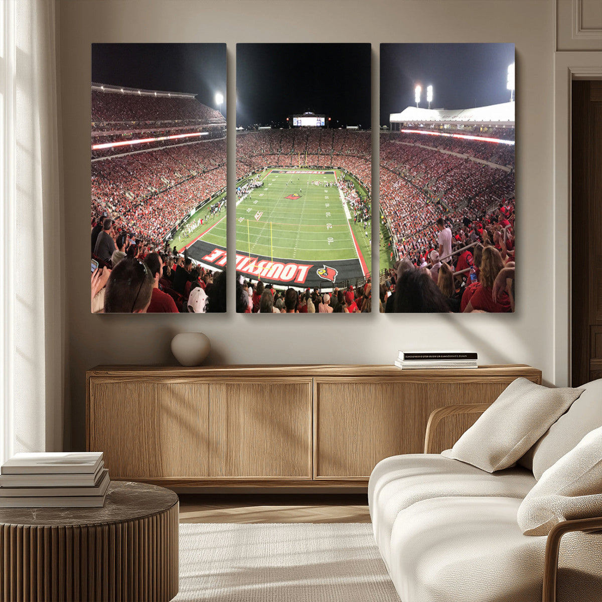 University of Louisville Cardinals Football Team Print -