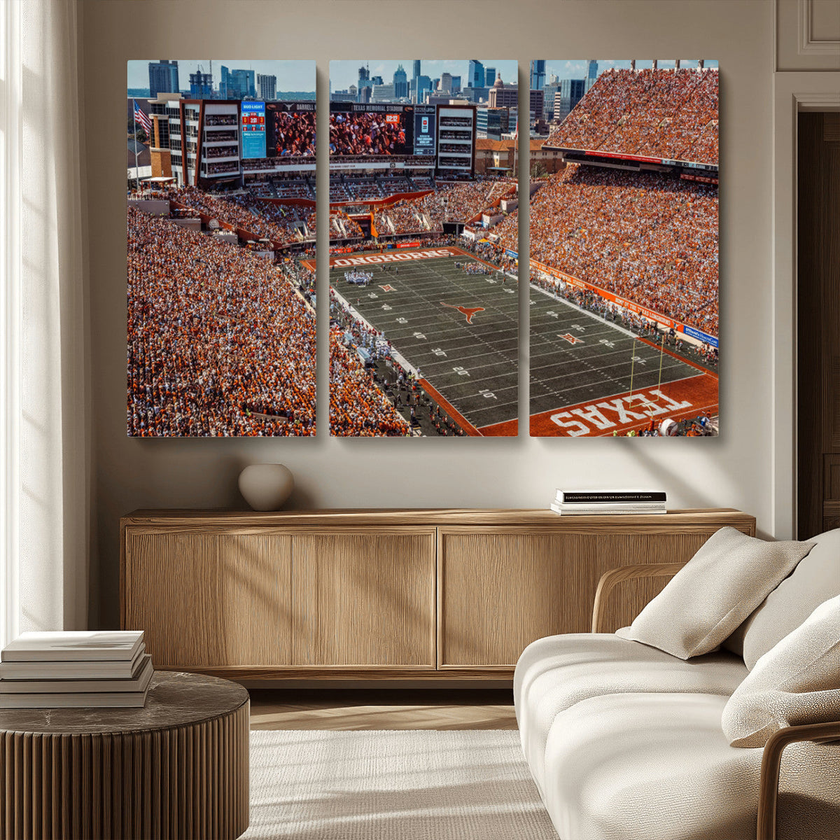 University of Texas Longhorns Football Team Print - Austin