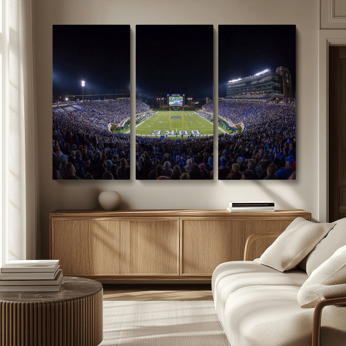 Duke University Blue Devils Football Team Print - Durham