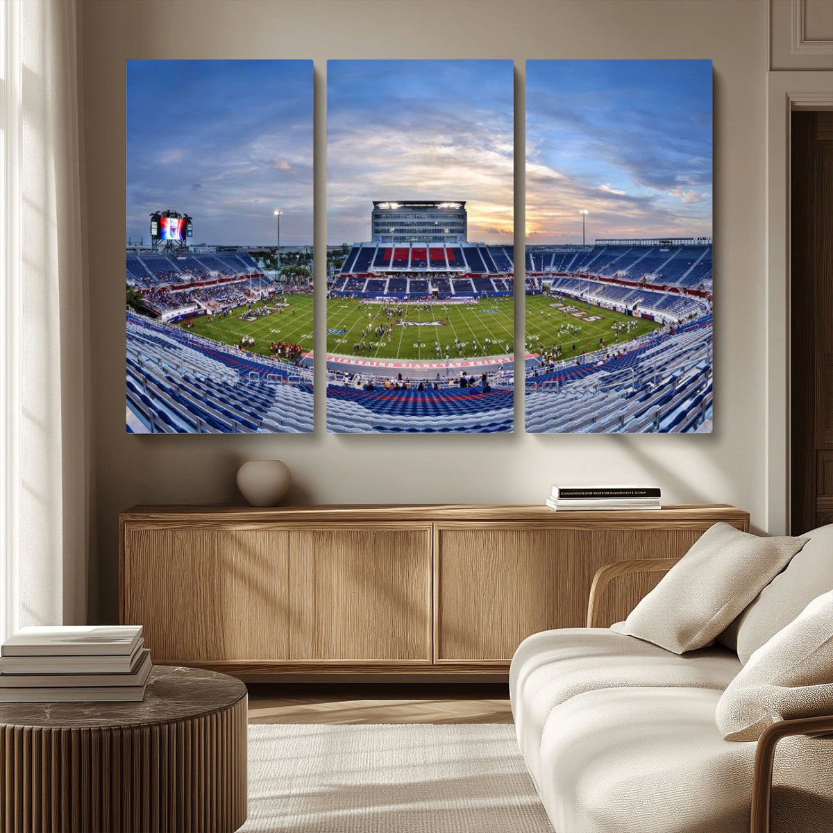 Florida Atlantic University Owls Football Team Print - Boca