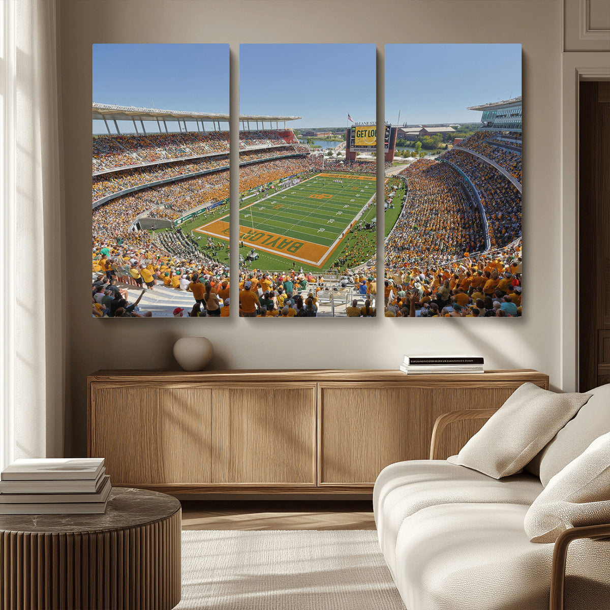 Baylor University Bears Football Team Print - Waco McLane