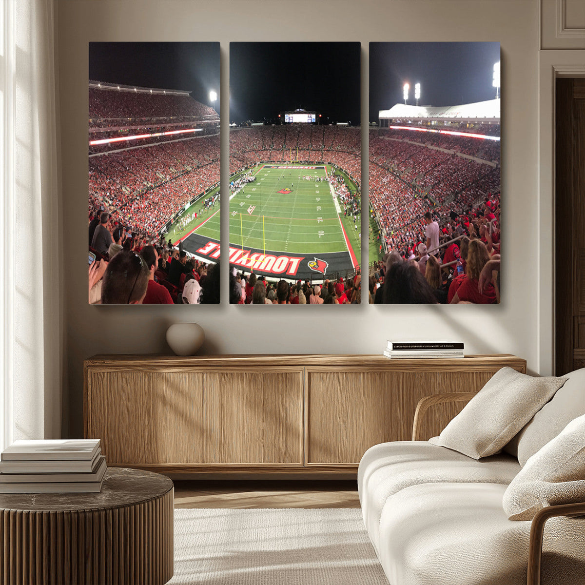 University of Louisville Cardinals Football Team Print -