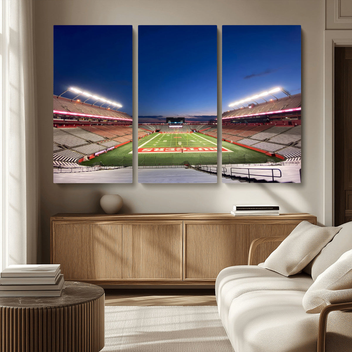 Rutgers Scarlet Knights Football Team Print - Piscataway SHI