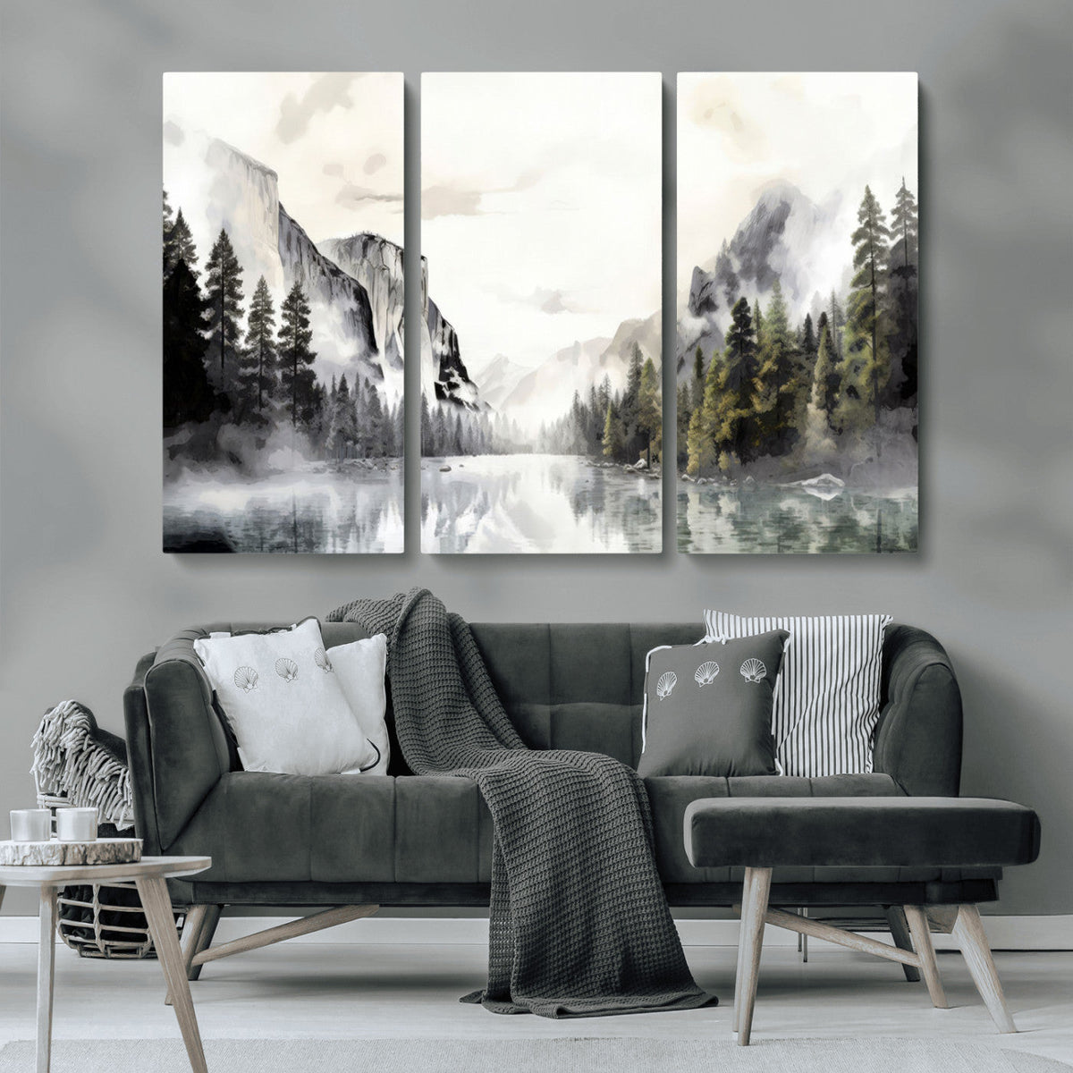 Yosemite Valley Wall Art Canvas Print – Framed and Ready to