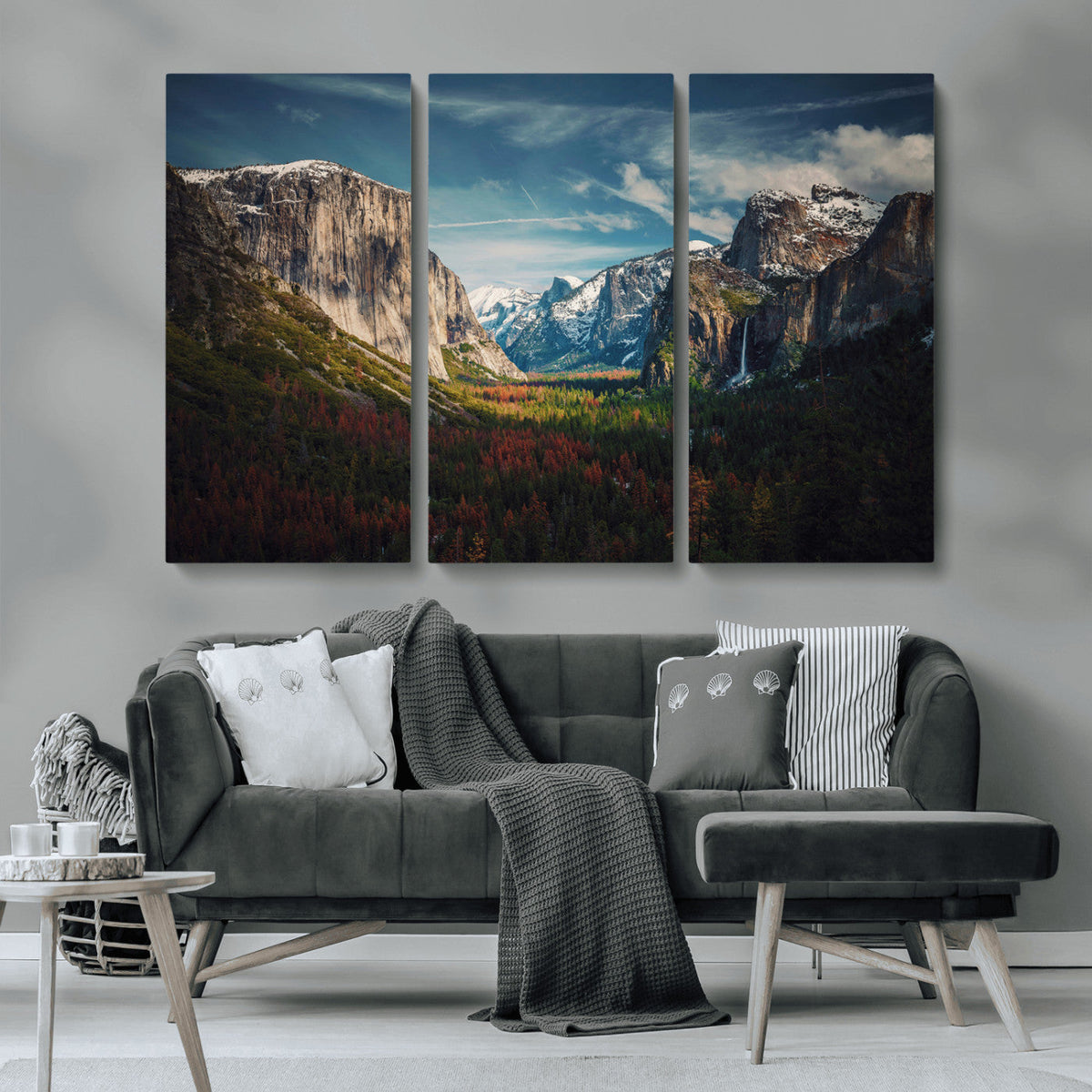 Yosemite National Park Wall Art Canvas Print – Framed