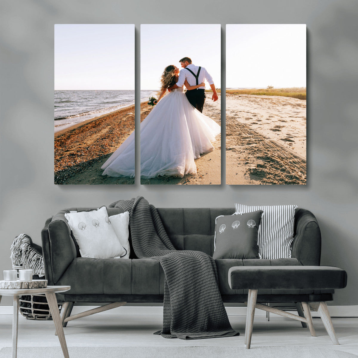 Framed Custom Canvas Print - Personalized Wall Art for Home