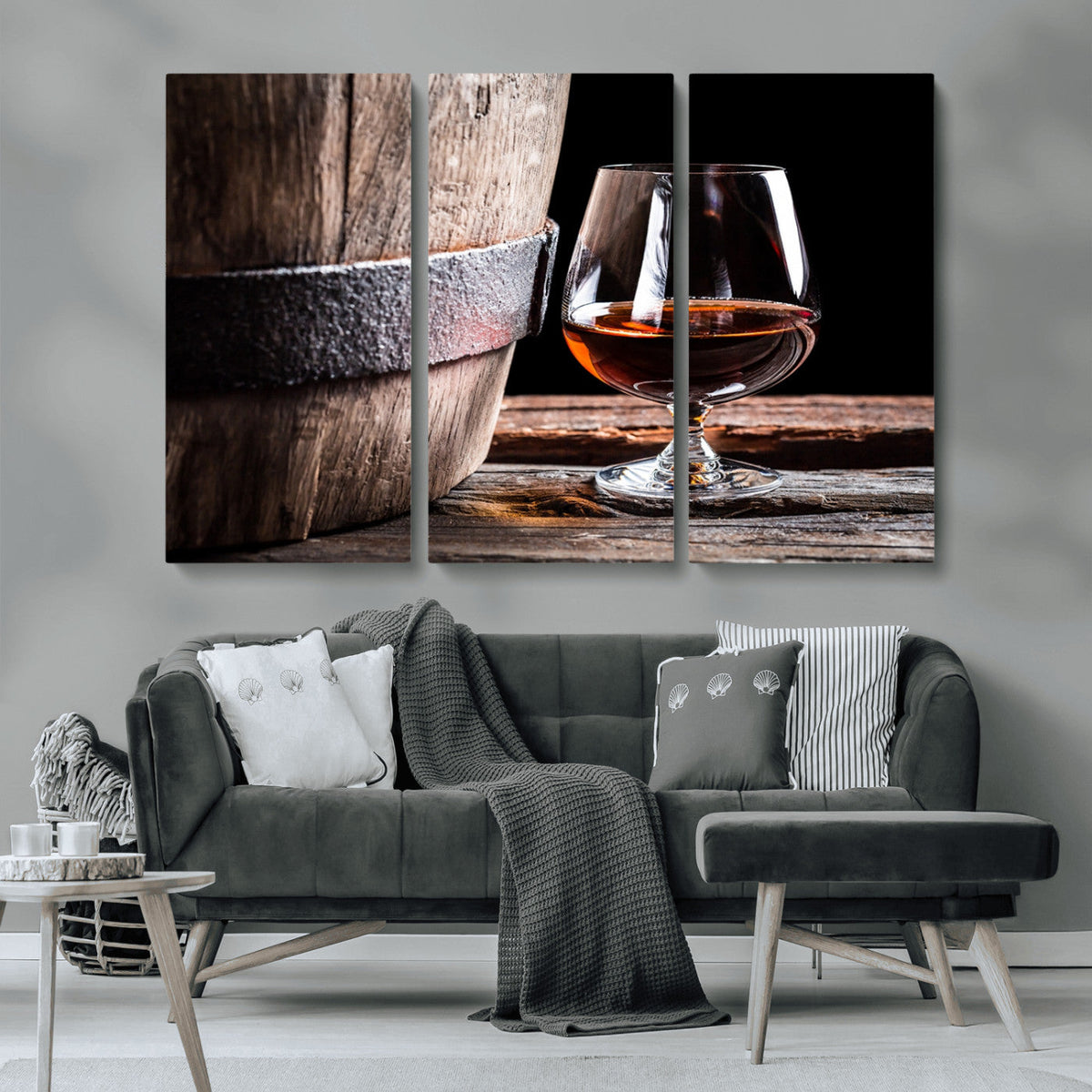 Scots Whiskey Wall Art Canvas Print