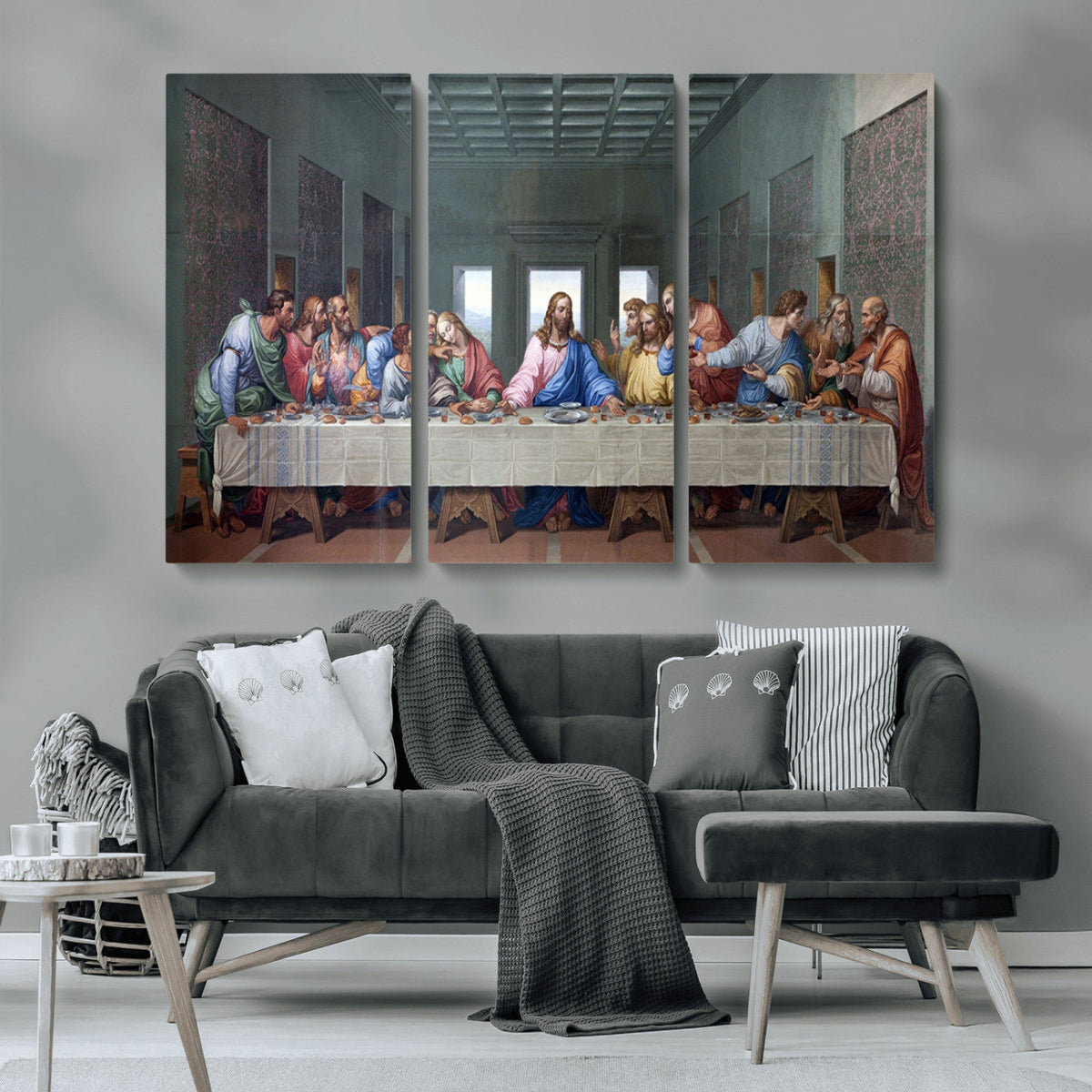 The Last Supper Multi Panel Canvas Wall Art