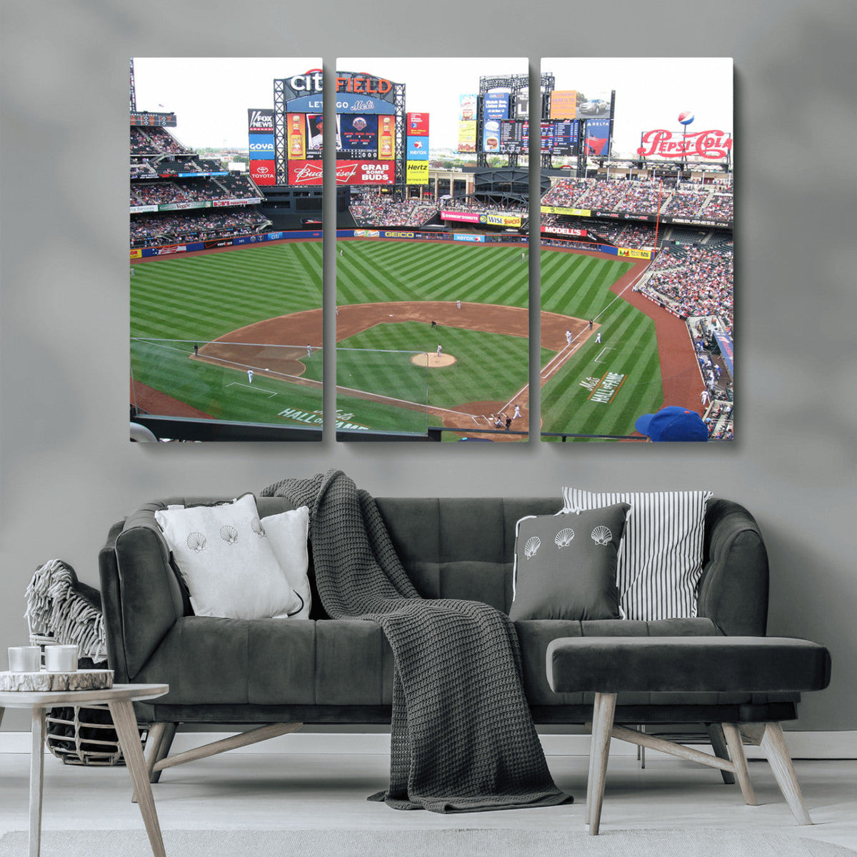 New York Mets Baseball Team Print - Citi Field Baseball