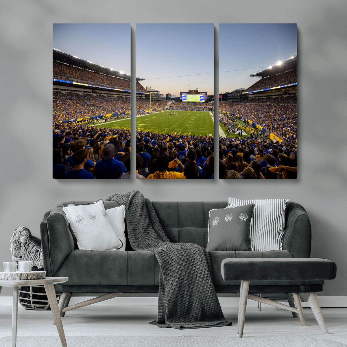 Pittsburgh Panthers Football Team Print - Pittsburgh